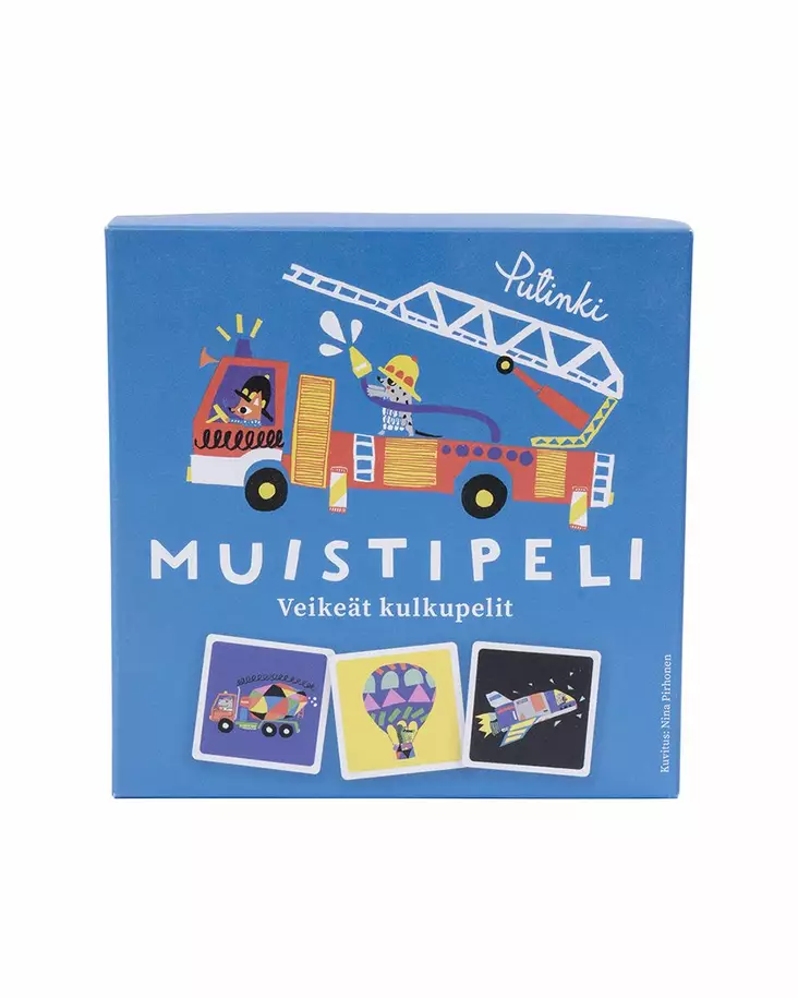 Fun Vehicles Memory Game - Art Games & Puzzles - 6430066246380 - 1