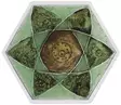 Rut Bryk Postcard Hexagon Green - - 2542 - 1