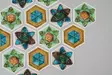 Rut Bryk Postcard Hexagon Blue - - 2543 - 3