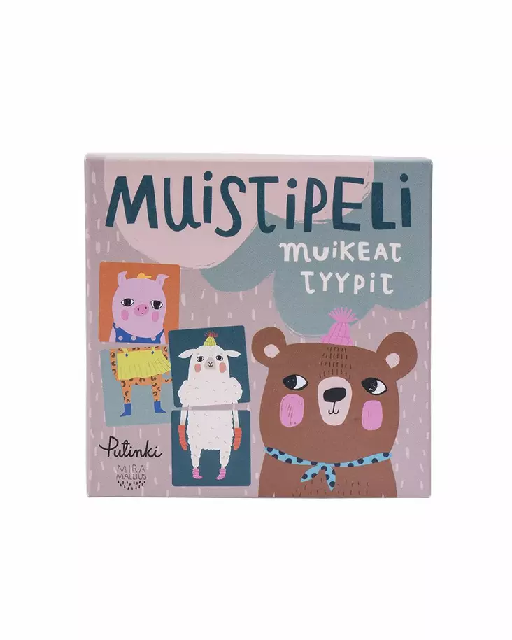Muikeat tyypit-muistipeli - Taidepelit & Palapelit - 6430066246373 - 1