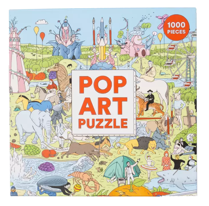 Pop Art -palapeli - Taidepelit & Palapelit - 9781786277534 - 1