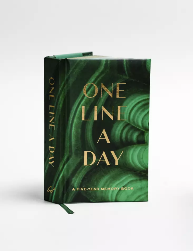Malachite Green One Line a Day - Notebooks - 9781797225494 - 1