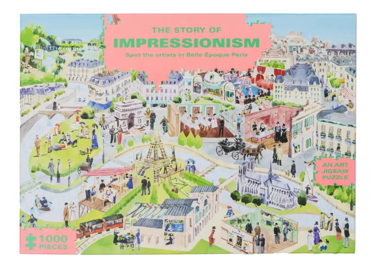The Story of Impressionism-palapeli - Taidepelit & Palapelit - 9781786273215 - 1