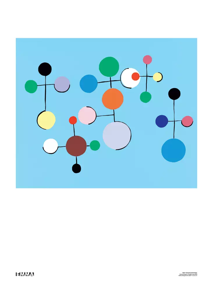 Ernst Mether-Borgström Sininen (Peippo) -juliste - Julisteet & Postikortit - 2036 - 1