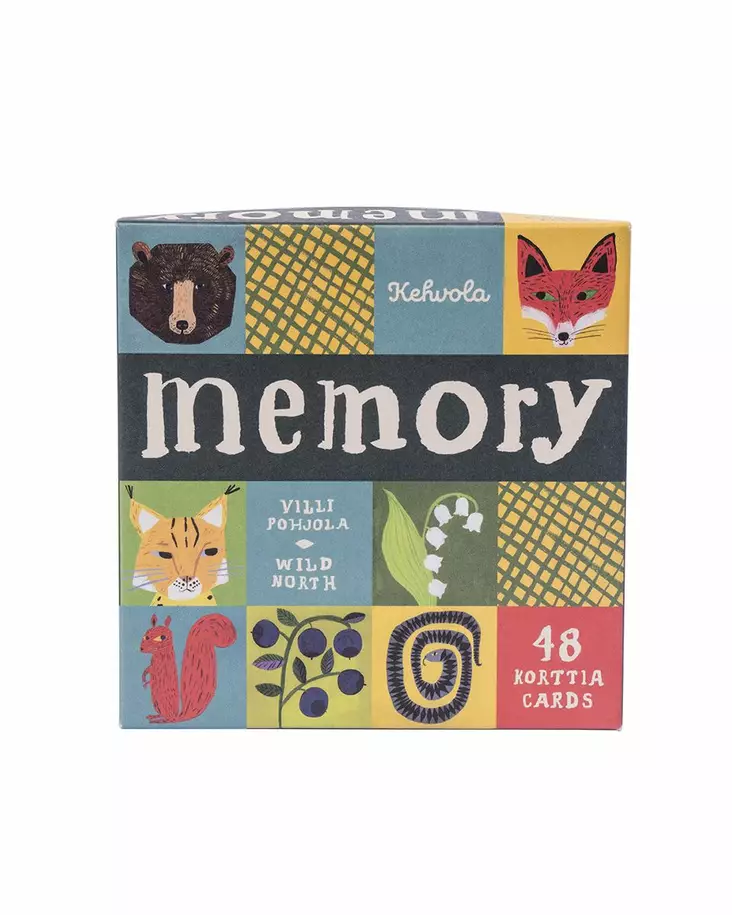 Wild North Memory Game - Art Games & Puzzles - 6430051493126 - 1