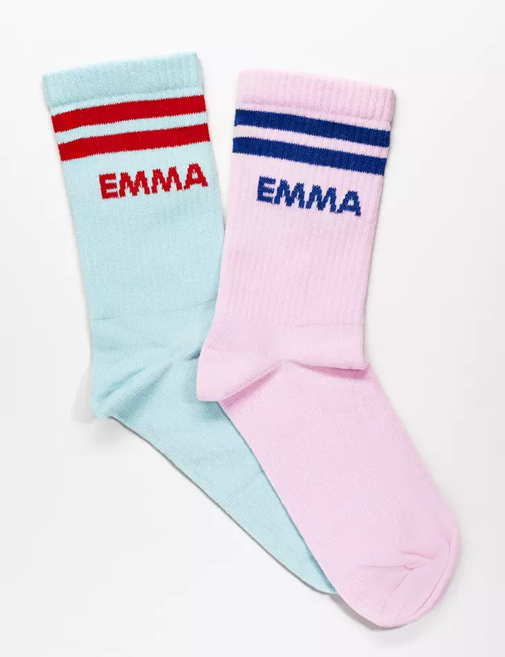 EMMA Socks, Turquoise - Jewelry, Clothing & Accessories - 3087 - 1