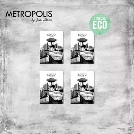 Metropolis Espoo -postikortti - Julisteet & Postikortit - 2388 - 1