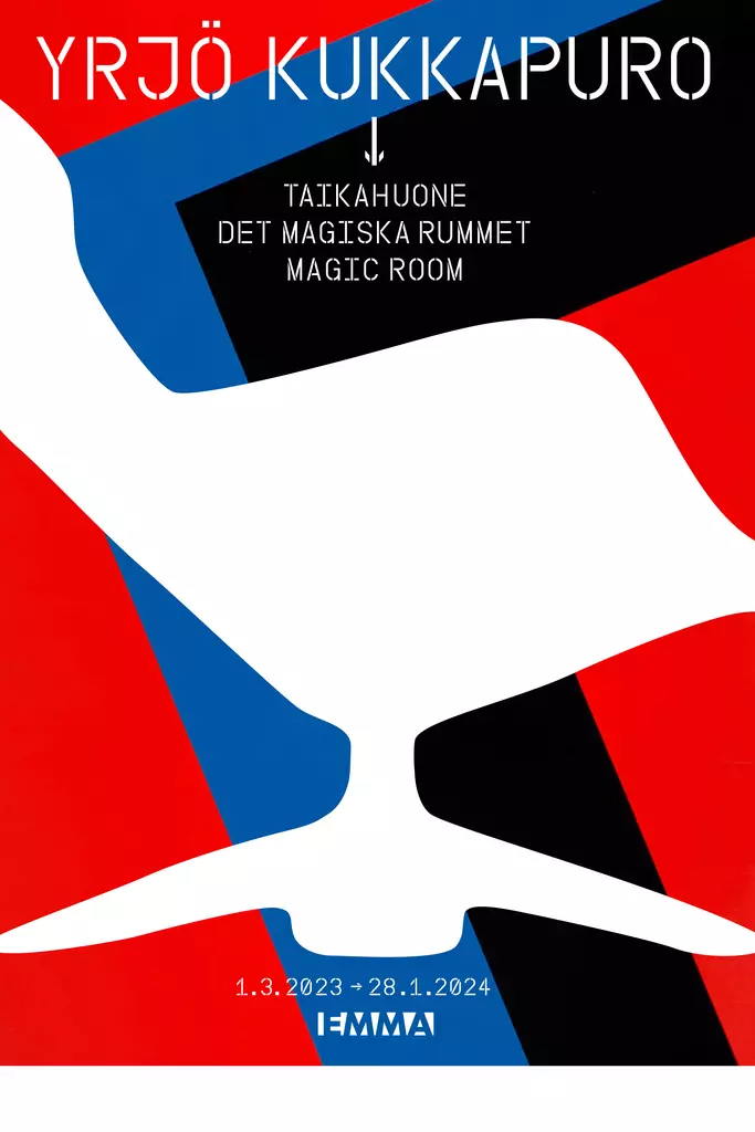 Yrjö Kukkapuro Taikahuone-näyttelyjuliste - Julisteet & Postikortit - 2718 - 1