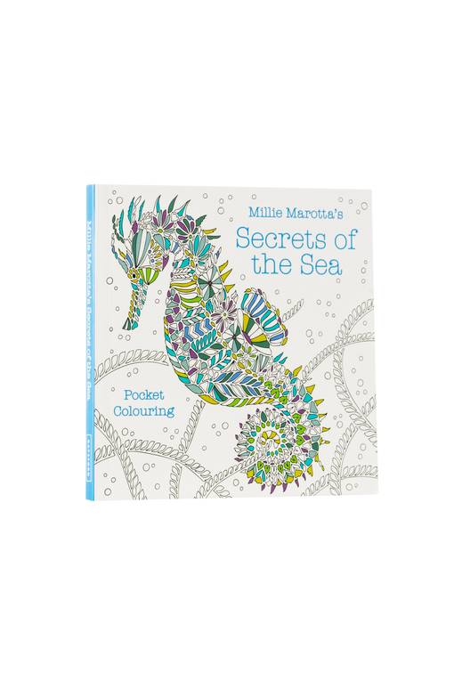 Millie Marotta's Secret of the Sea Pocket Colouring - Harrastekirjat - 9781849947909 - 1