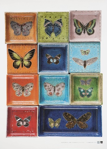 Rut Bryk Perhoset -juliste - Julisteet & Postikortit - 1269 - 1